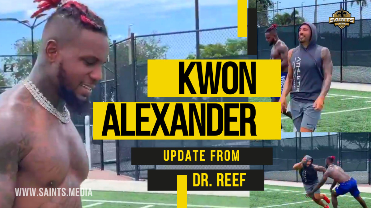 Kwon Alexander Update Dr Reef