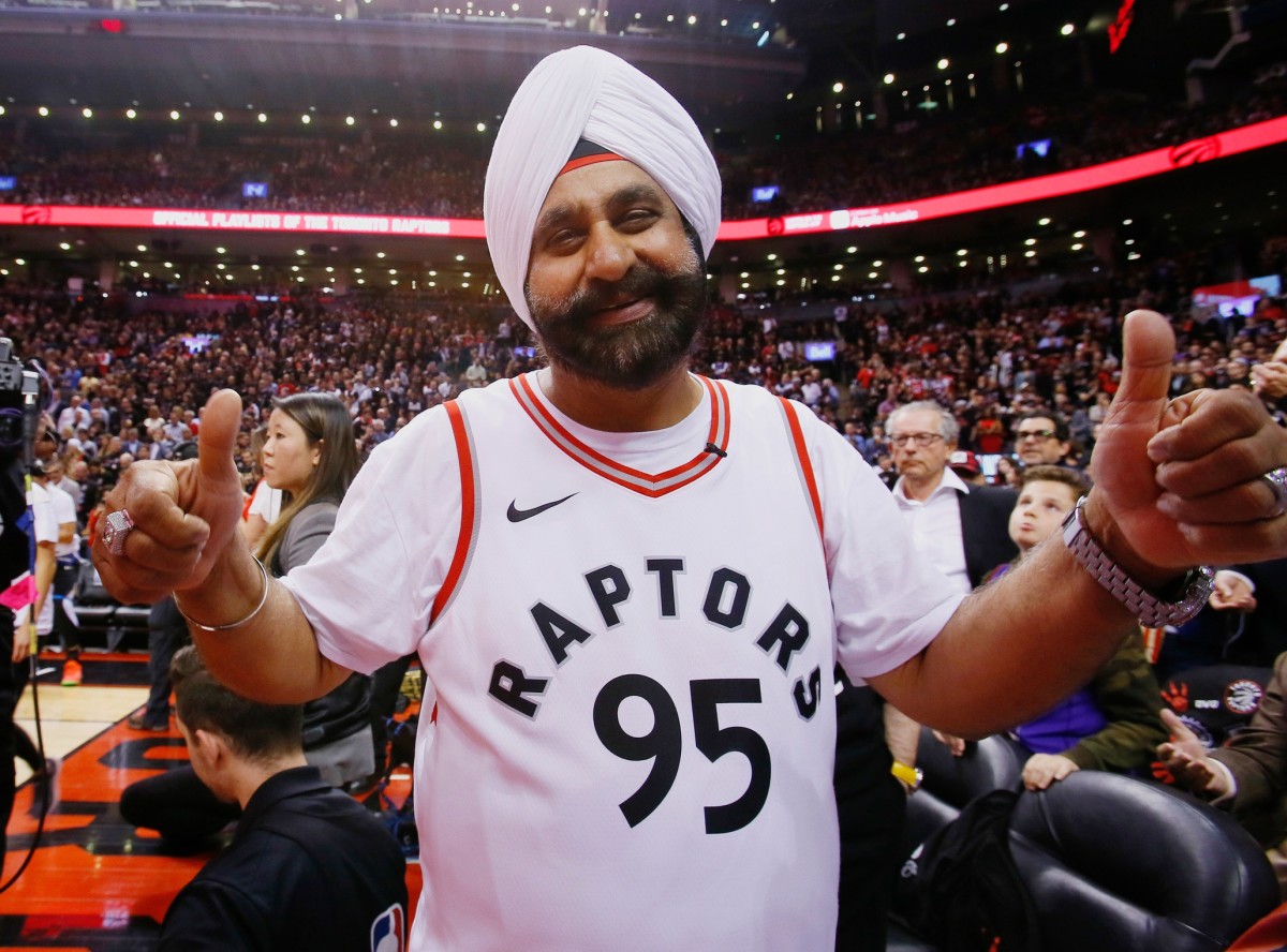 NBA on ESPN on X: The Raptors gave superfan Nav Bhatia a championship ring  💍 (via @superfan_nav)  / X
