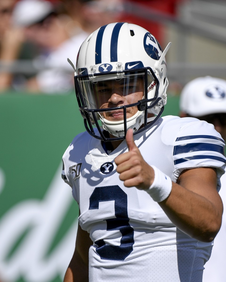 BYU Football: Statistical Comparison of Jaren Hall and Baylor Romney - BYU Cougars on Sports