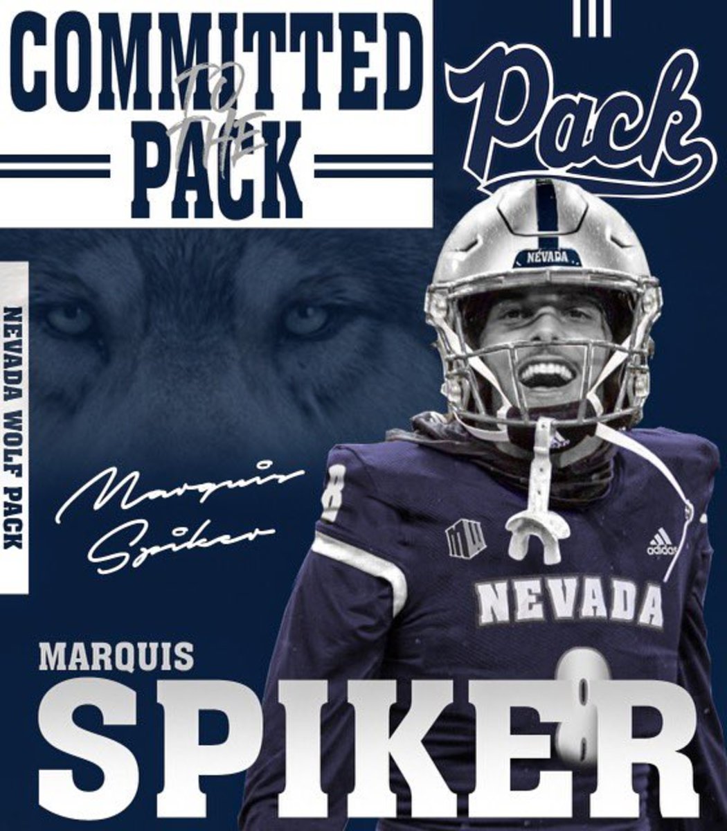 Marquis Spiker has transferred to Nevada.