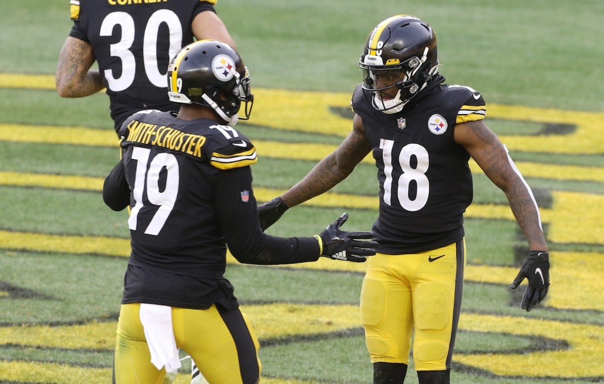 Steelers shut out of PFF wide receiver rankings for 2021