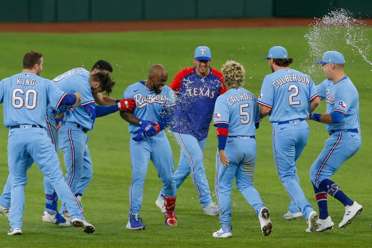 Adolis Garcia Gets Up Off The Mat, Walks It Off For Texas Rangers, DFW Pro  Sports