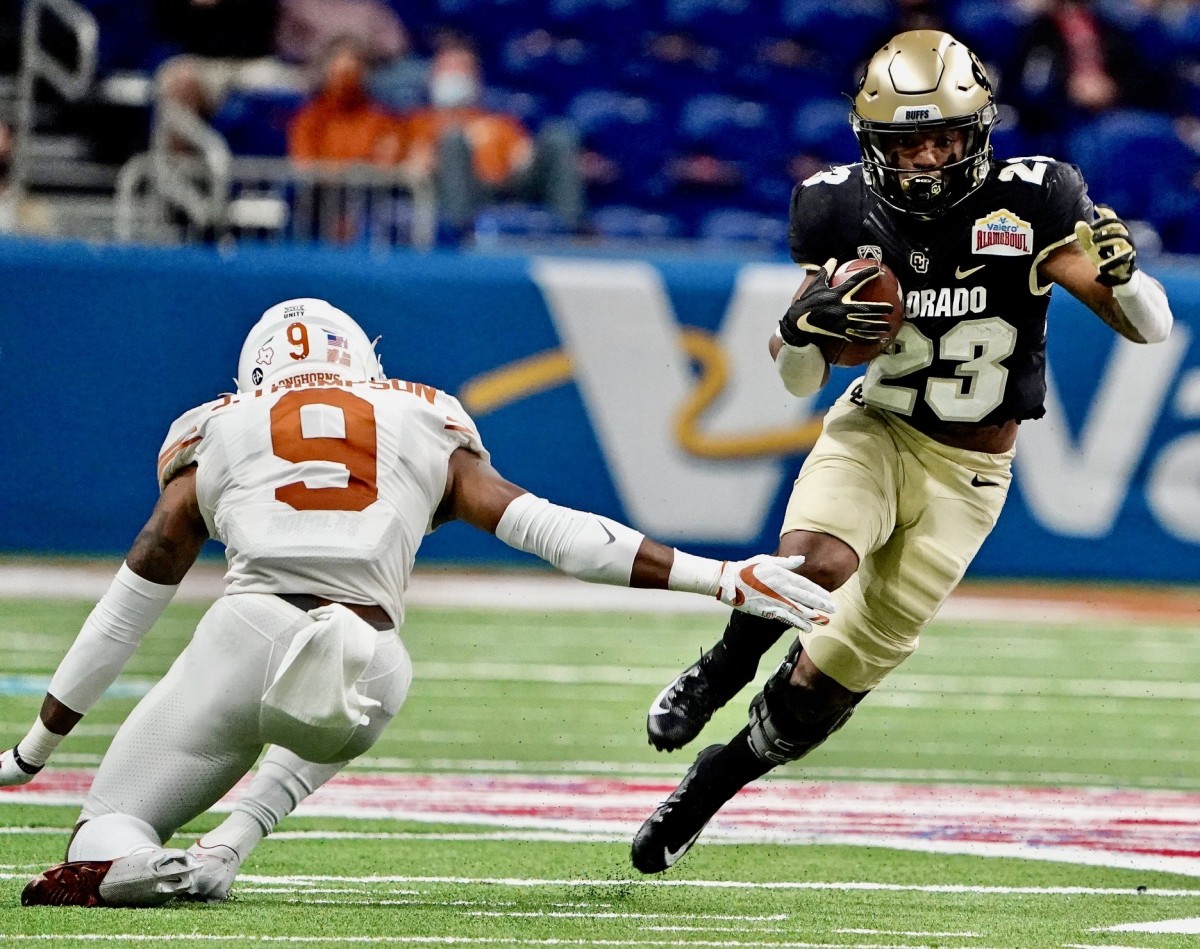 Colorado running back Jarek Broussard