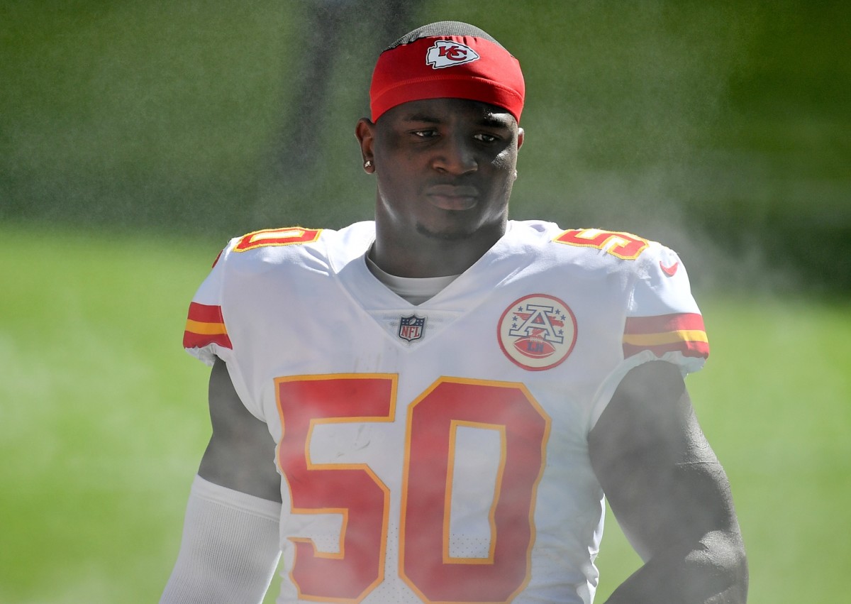 Chiefs LB Willie Gay reacts to not being available for Chargers game