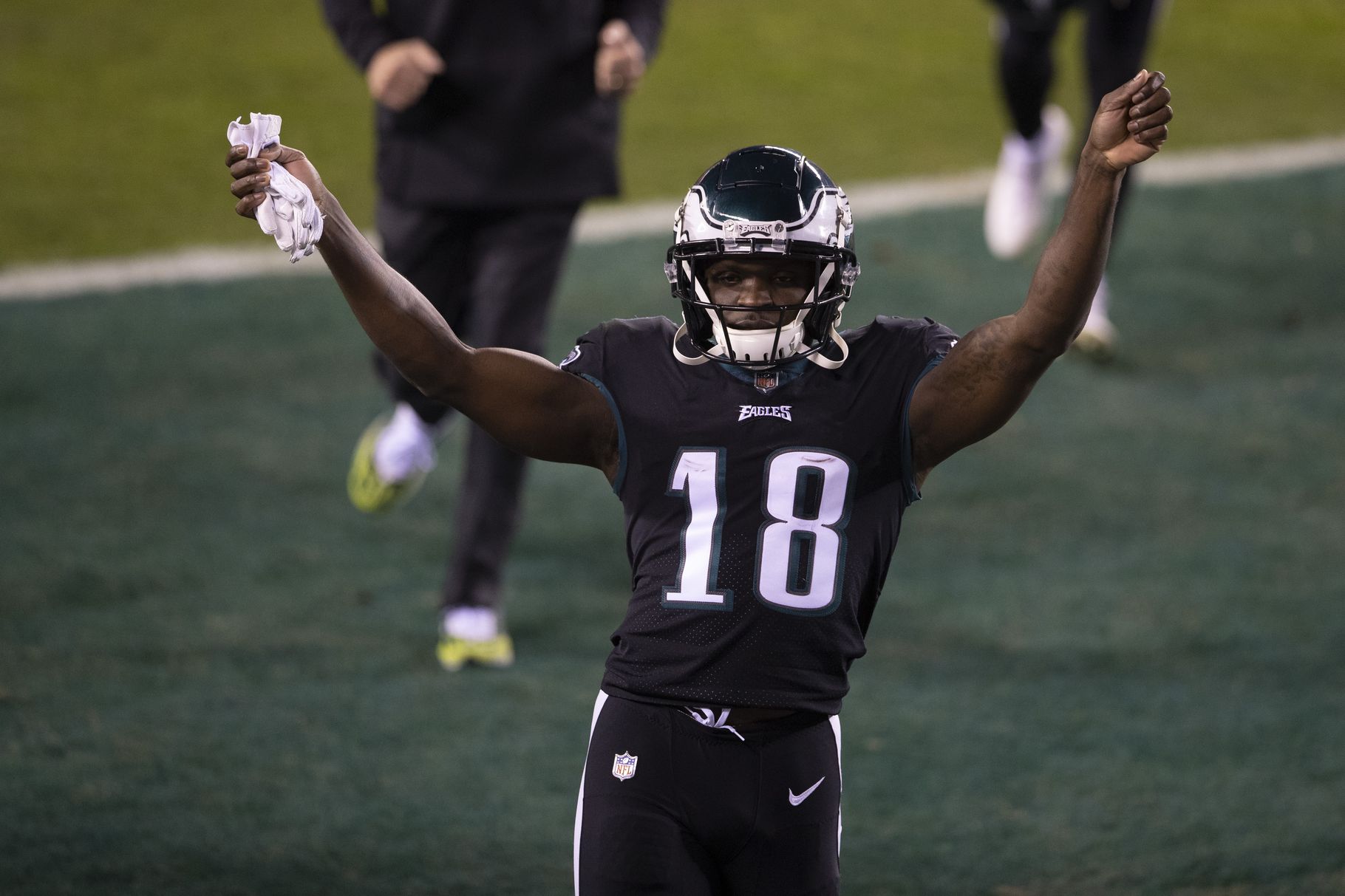 Philadelphia Eagles WR Jalen Reagor handling weight issue