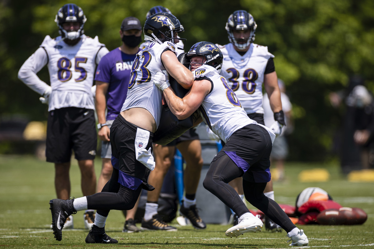 Ravens Have Intriguing Battle For Third Tight End Behind Mark Andrews ...