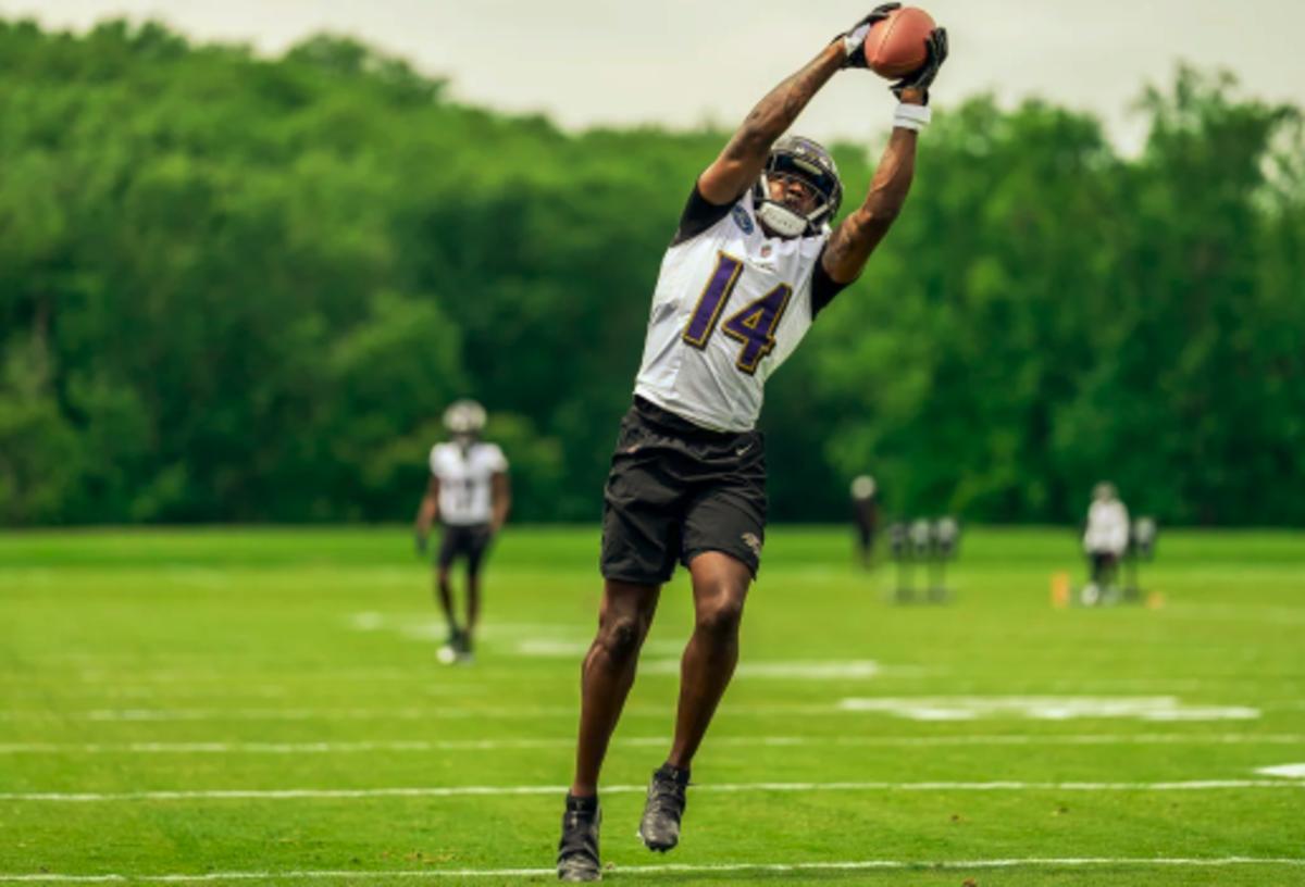 Ravens HC John Harbaugh Noncommittal About WR Sammy Watkins' Availability -  PressBox