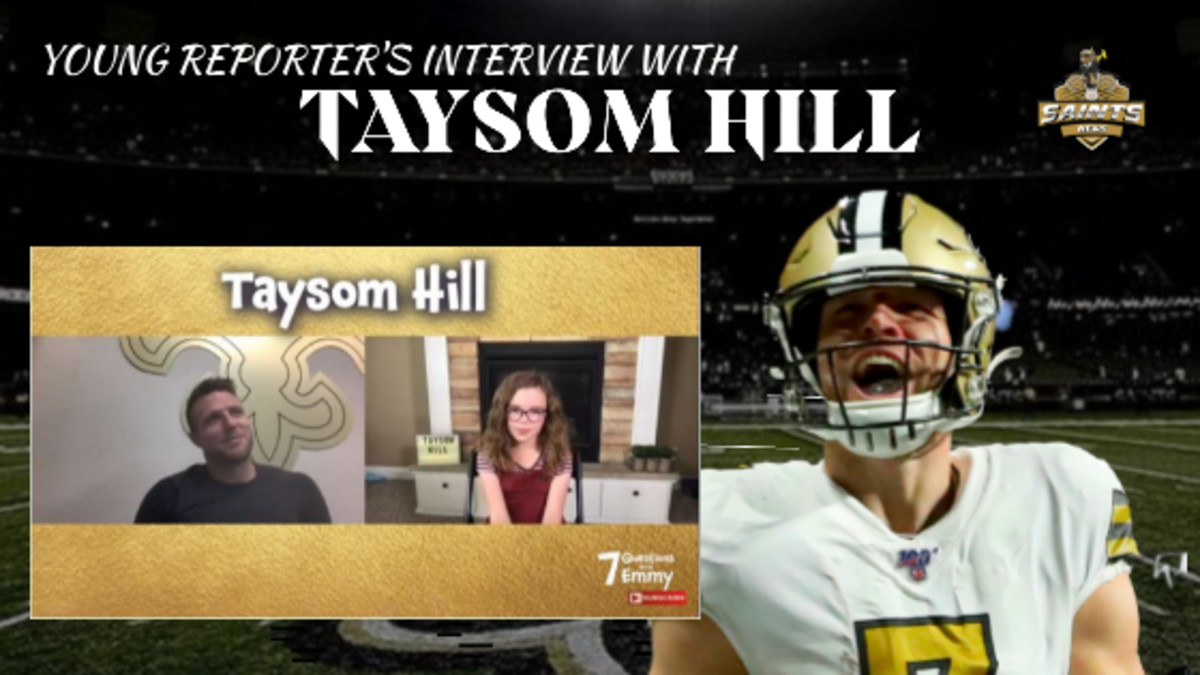 Young Reporter Interview - Taysom Hill