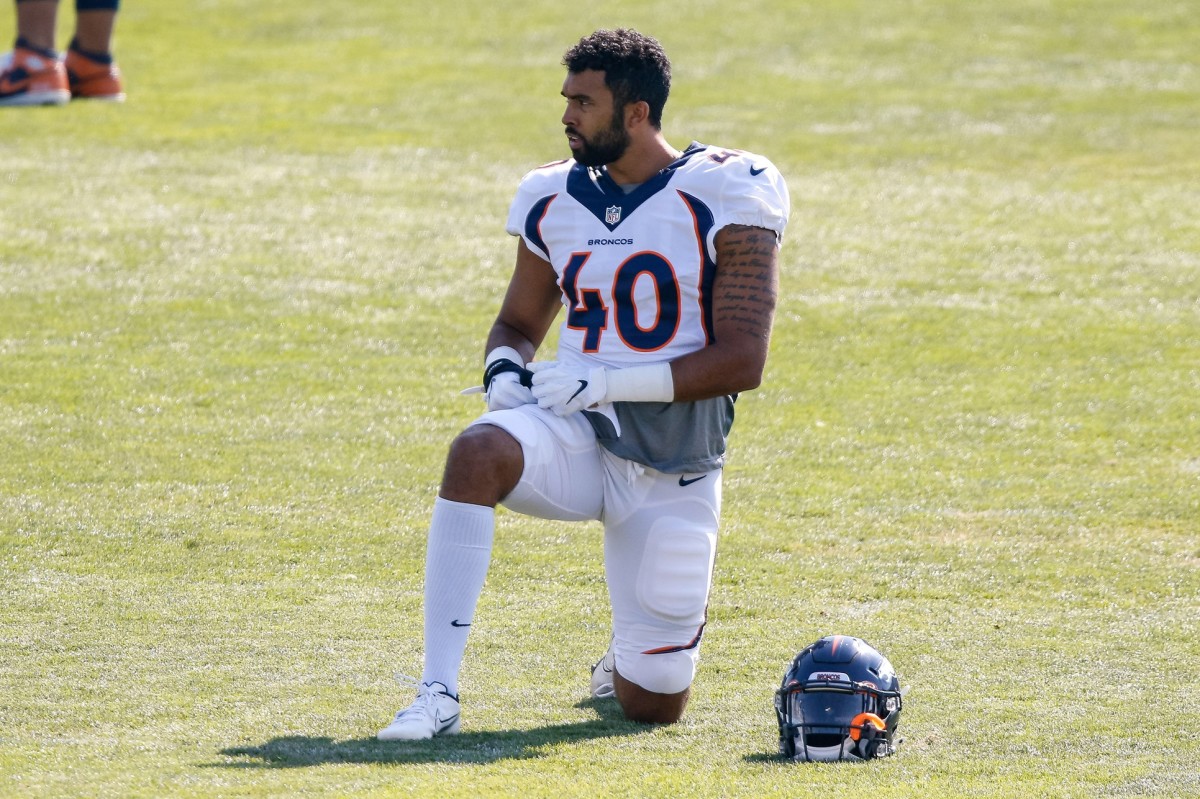 I like what I see': Rookie LB Justin Strnad impressing HC Vic Fangio,  teammates in early stages of #BroncosCamp