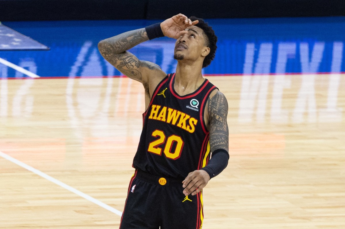 NBA Playoffs Hawks' Starting Lineup Against 76ers Sports Illustrated