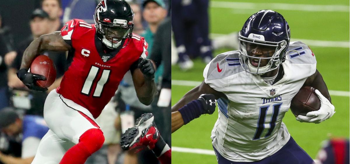 Tennessee Titans' NFL trio Derrick Henry, A.J. Brown, Julio Jones rank