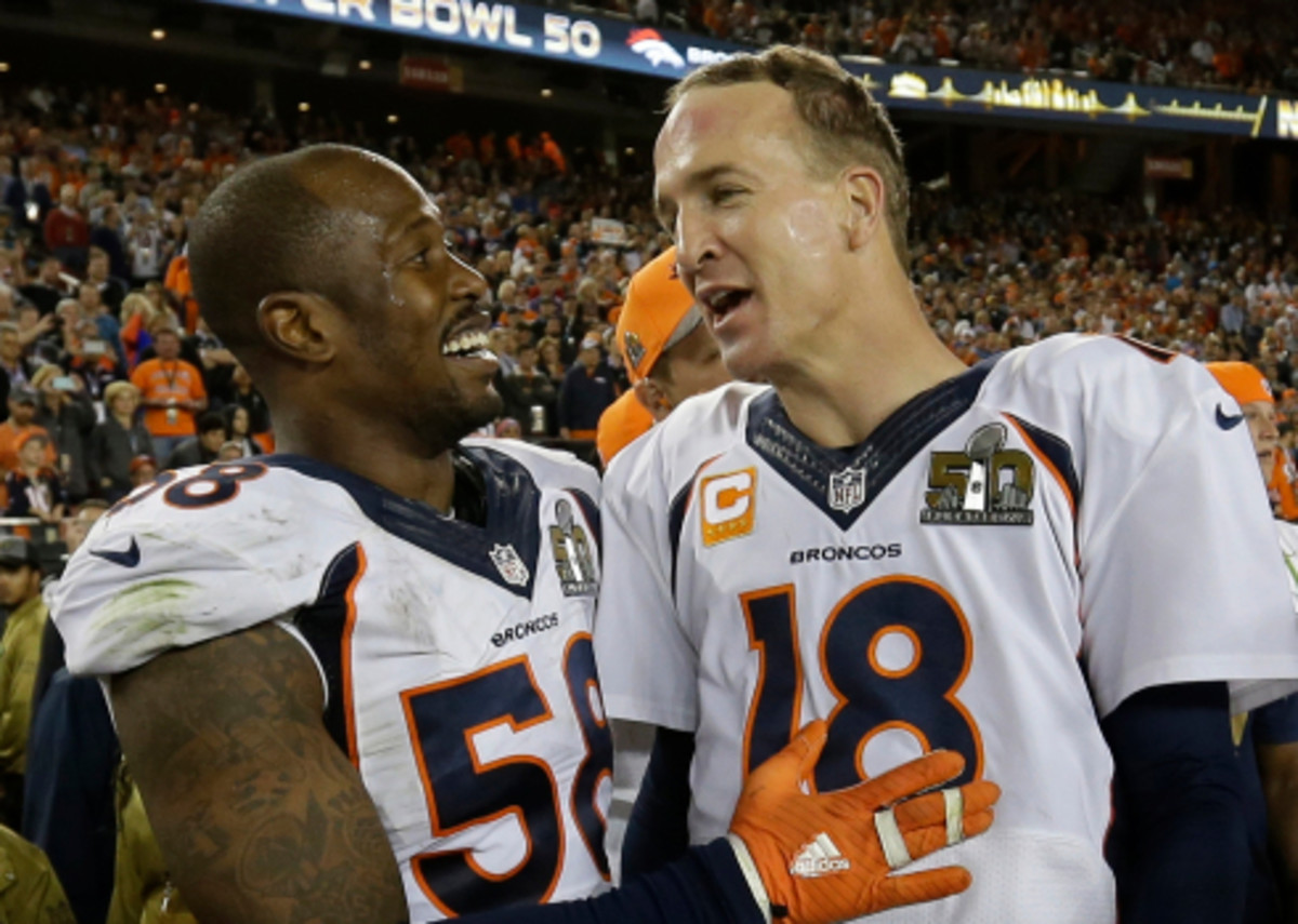 Denver Broncos LB Von Miller Credits Peyton Manning for 'Saving