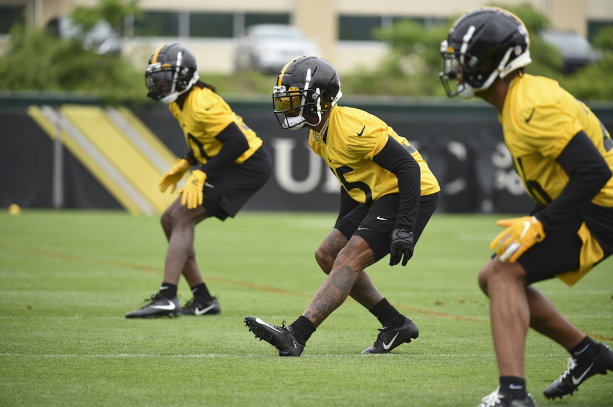 Steelers' James Pierre intercepts Ben Roethlisberger twice at minicamp