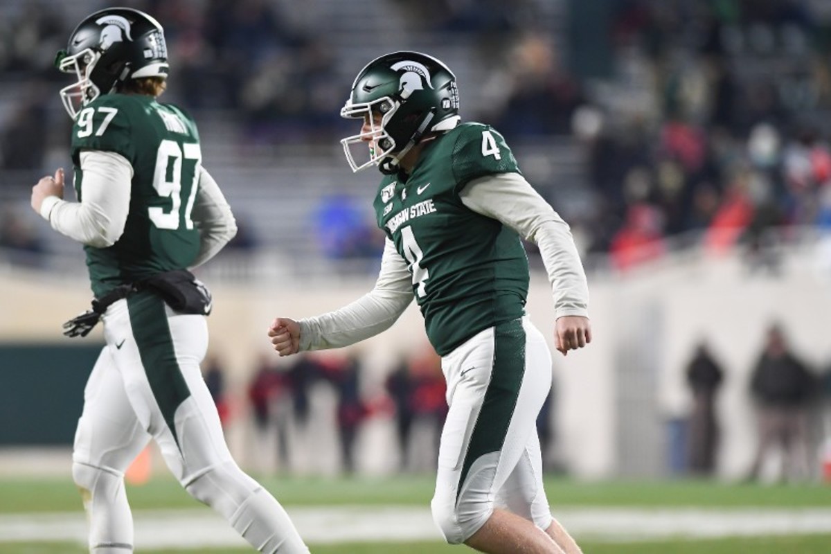 Michigan State Lands 2022 Kicker Jack Stone Sports Illustrated