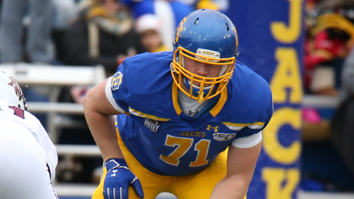 NFL Draft Profile: Aron Johnson, Offensive Lineman, South Dakota State