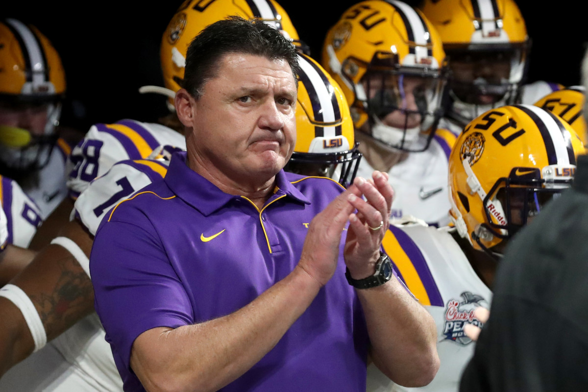 LSU Football's Ed Orgeron SEC Media Days Notebook: Recruiting, Coaches ...