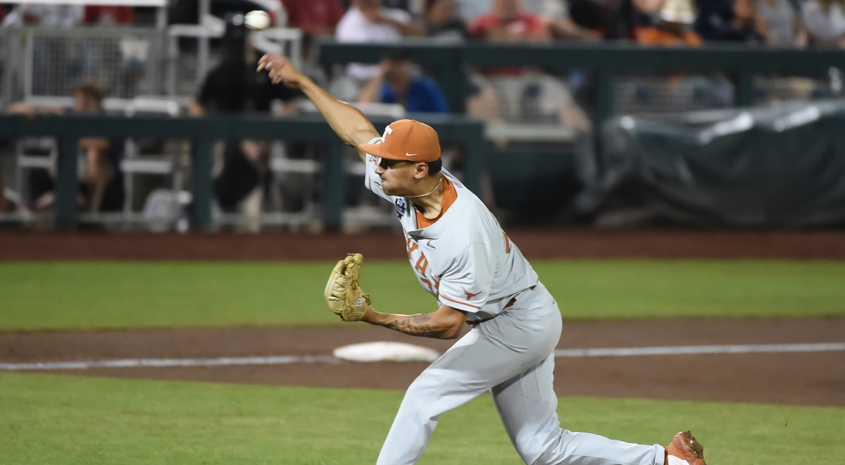 Texas' Hansen Delivers Early, Longhorns' Bats Strike Late In CWS ...