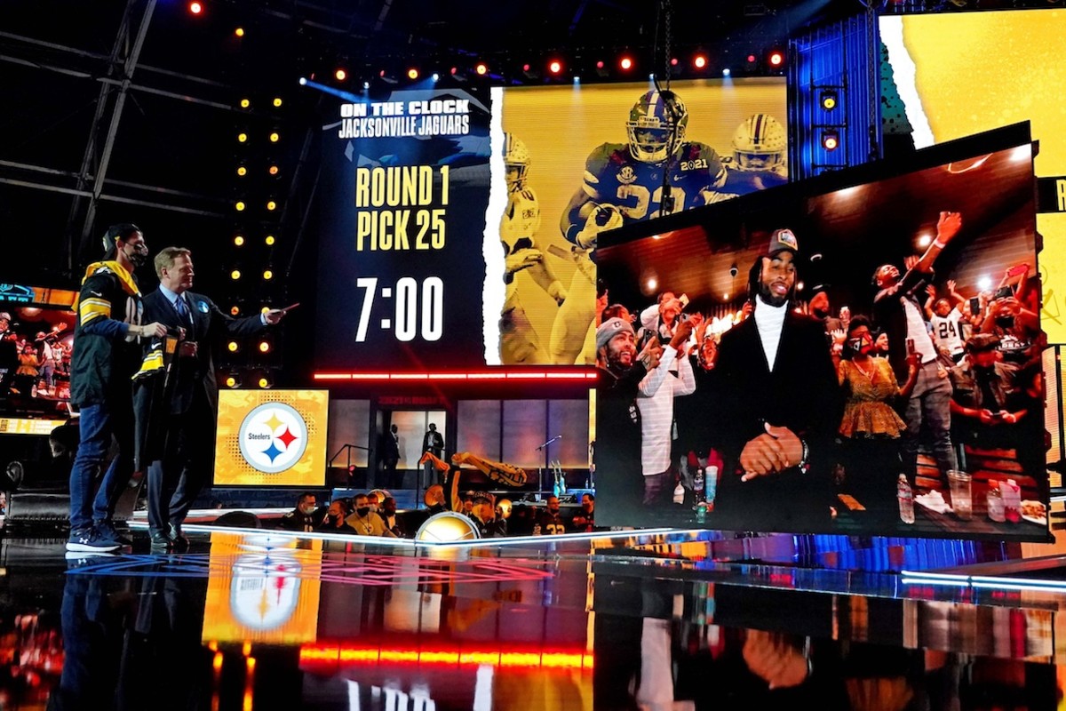 Najee Harris Draft Night Video: '[Pittsburgh Steelers] Hung Up on Me ...