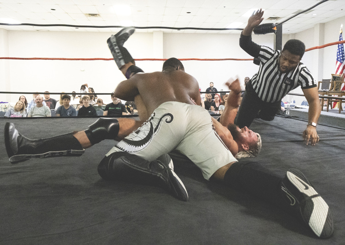 gay men wrestling and choked