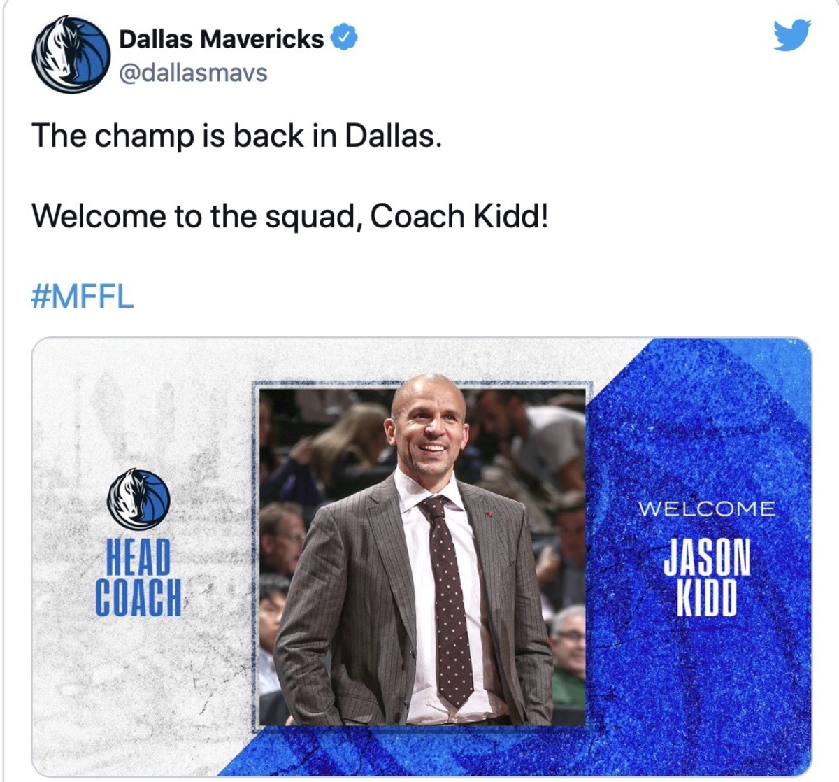 Dallas Mavericks introduce Jason Kidd as new head coach