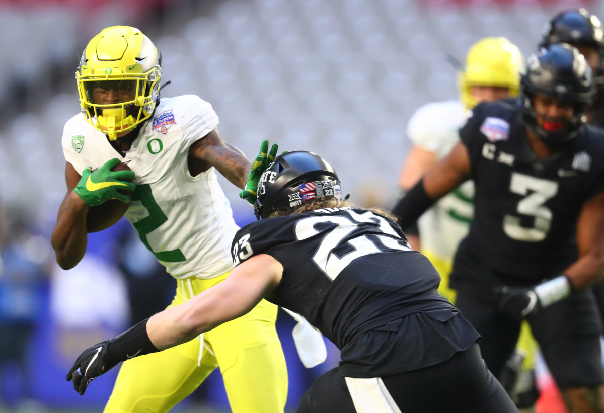 Oregon Wide Receiver Devon Williams [USA TODAY]