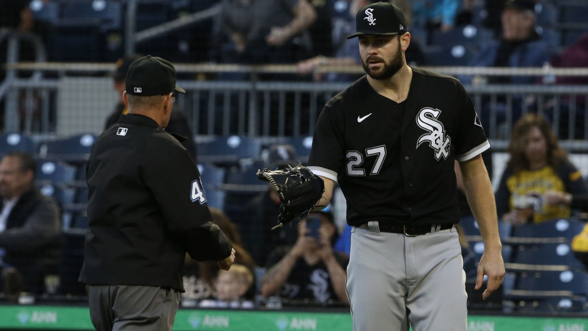 197, Lucas Giolito got emotional being at Dodger Stadium