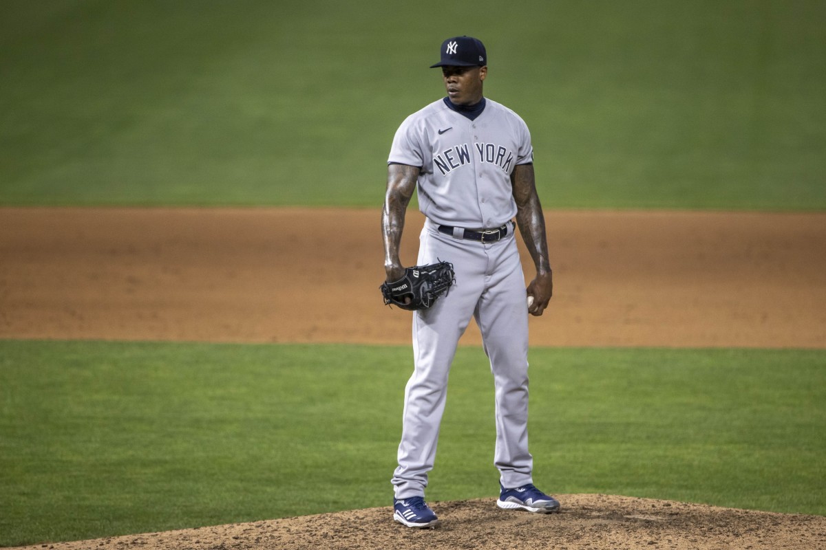 Aroldis Chapman comes off injured list, but not as Yankee closer – New York  Daily News