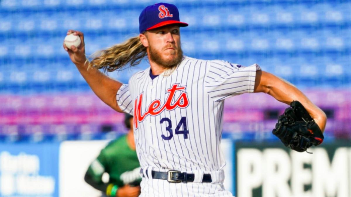 Met's Noah Syndergaard Playing Catch; David Peterson Has Strained ...