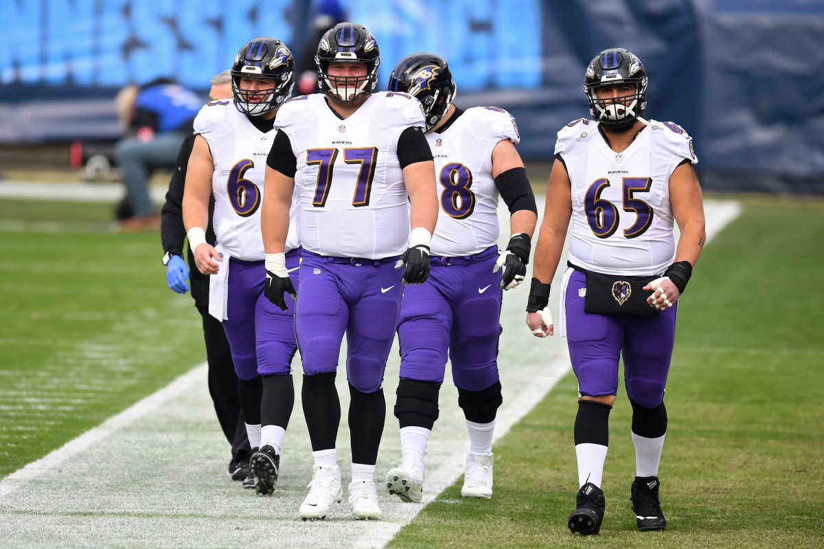 Will Ravens Struggle In Pass Protection With Revamped Offensive Line