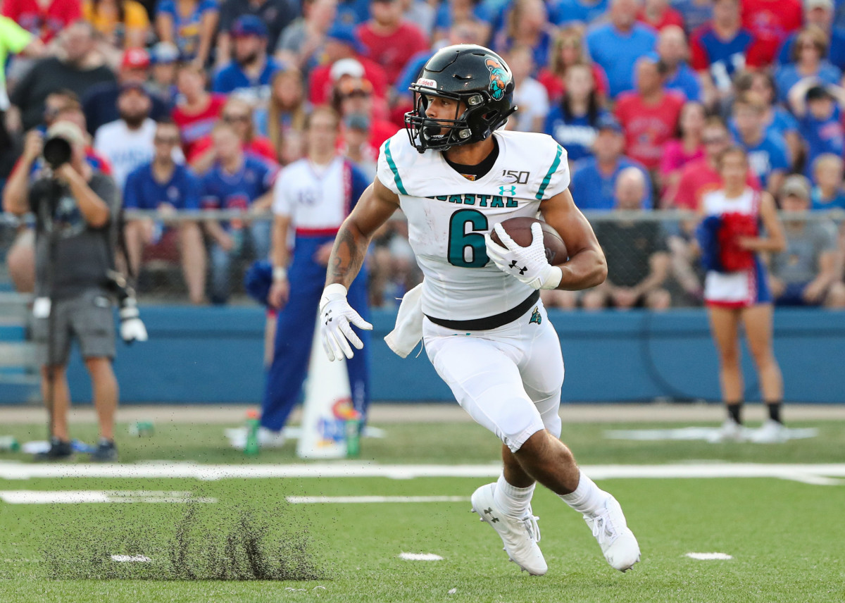 Coastal Carolina TE Likely, OLB Gunter selected in NFL Draft