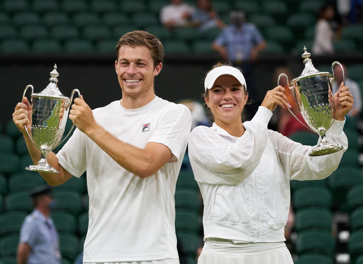 Former Sun Devil Desirae Krawczyk Wins Wimbledon Mixed Doubles Title