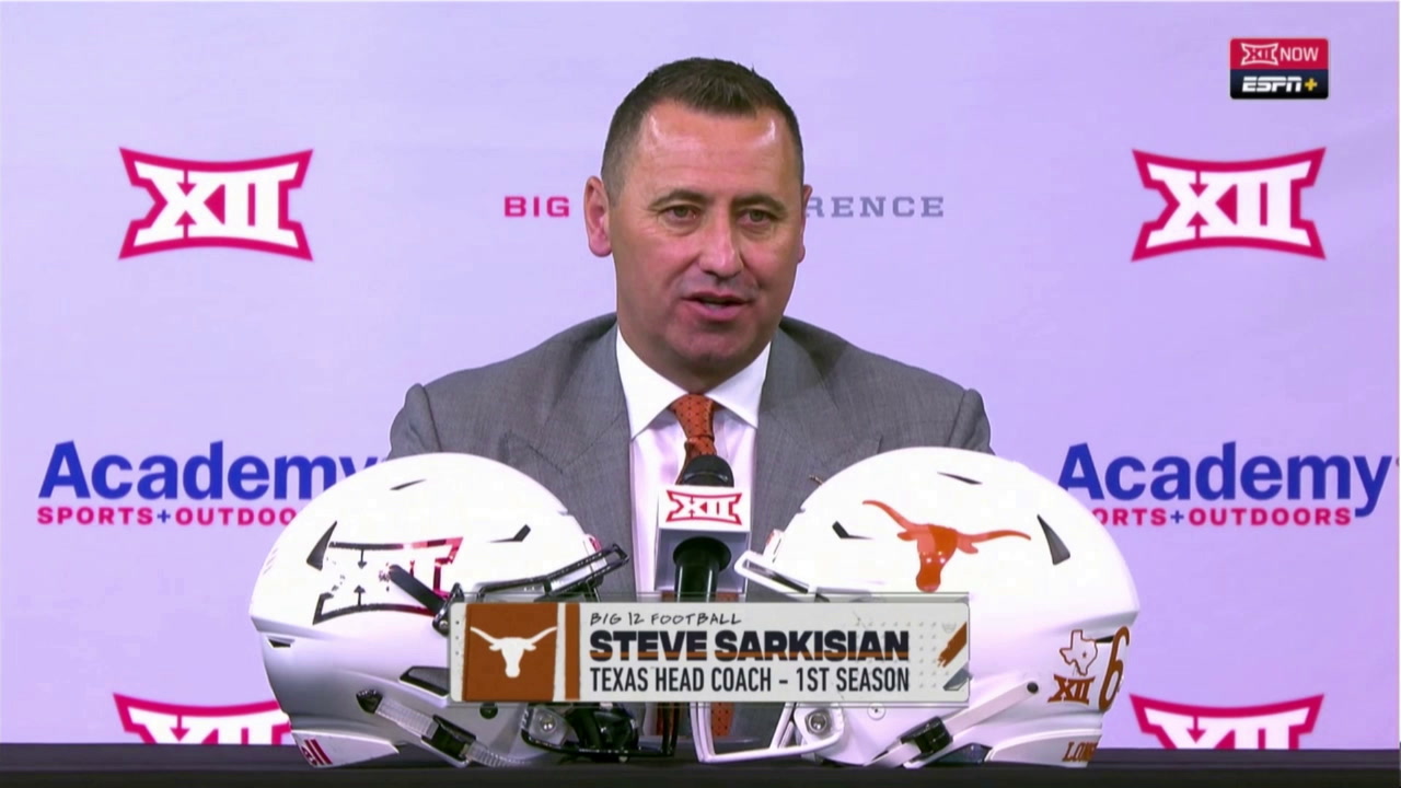 Big 12 Media Days: Texas Is... Different Under Steve Sarkisian - Sports ...