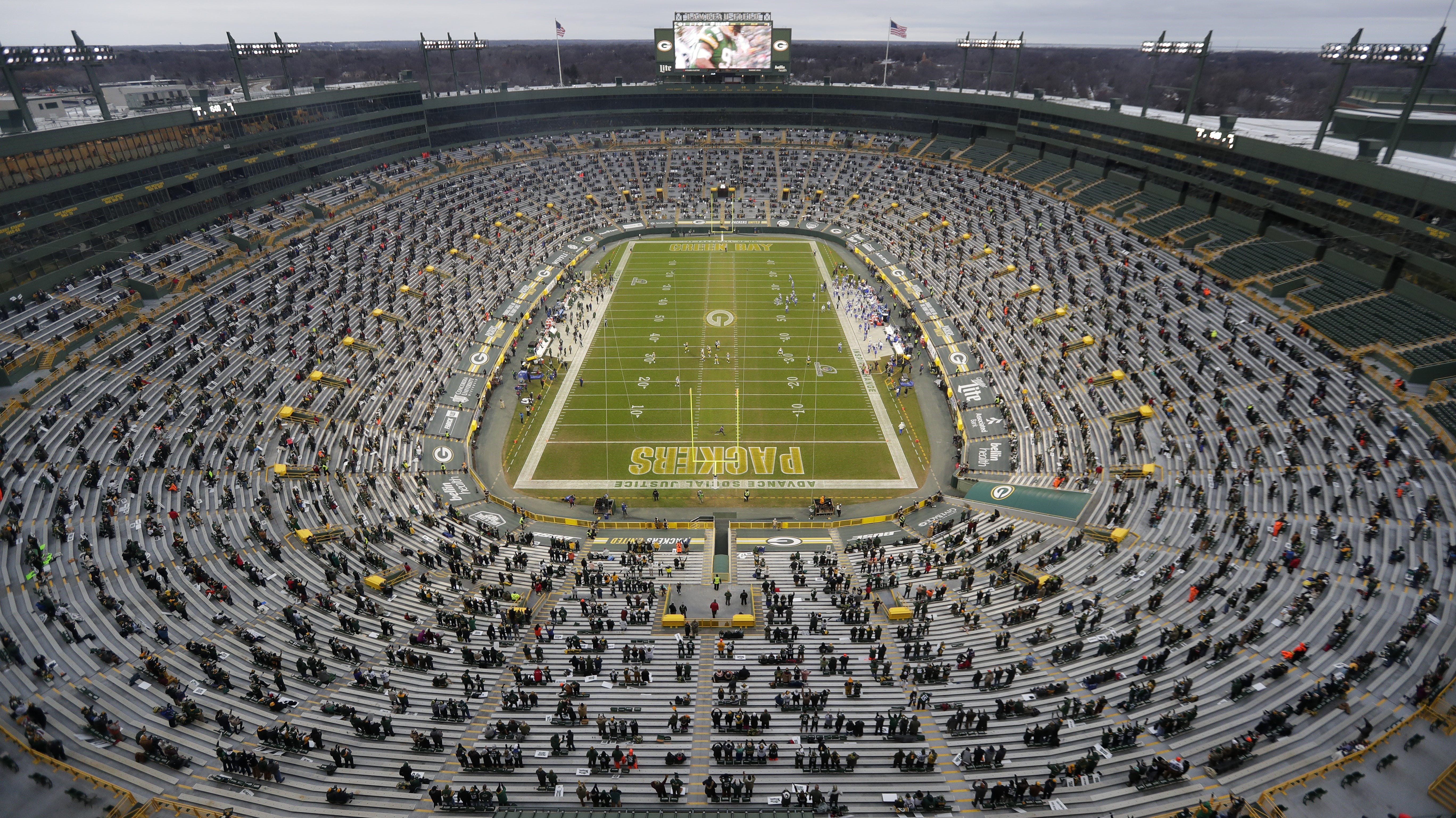 Packers raise Lambeau Field attendance for final regular-season home game