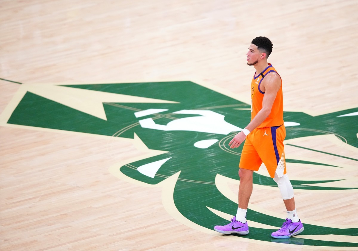 Phoenix Suns select Devin Booker with 13th pick in NBA draft