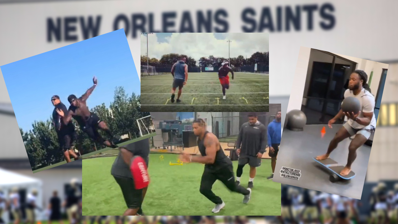 Who Did It Better? Saints Players Final Workout Videos Before Training Camp