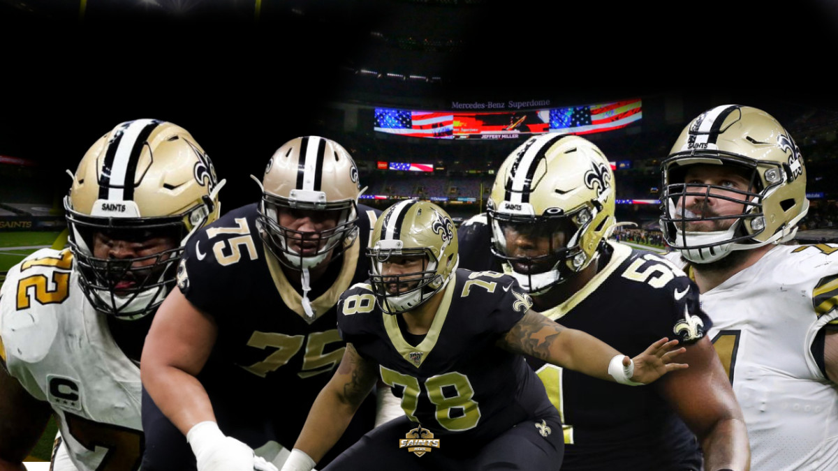 Can Saints Dominant Offensive Line Cover Up Several Roster Concerns?