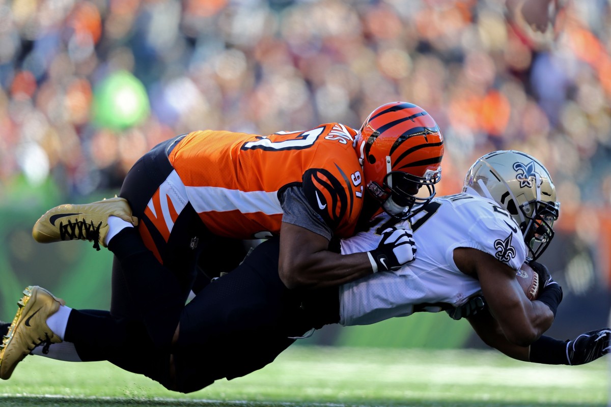 Geno Atkins is a popular name Saints fans are wanting on the roster with Onyemata out