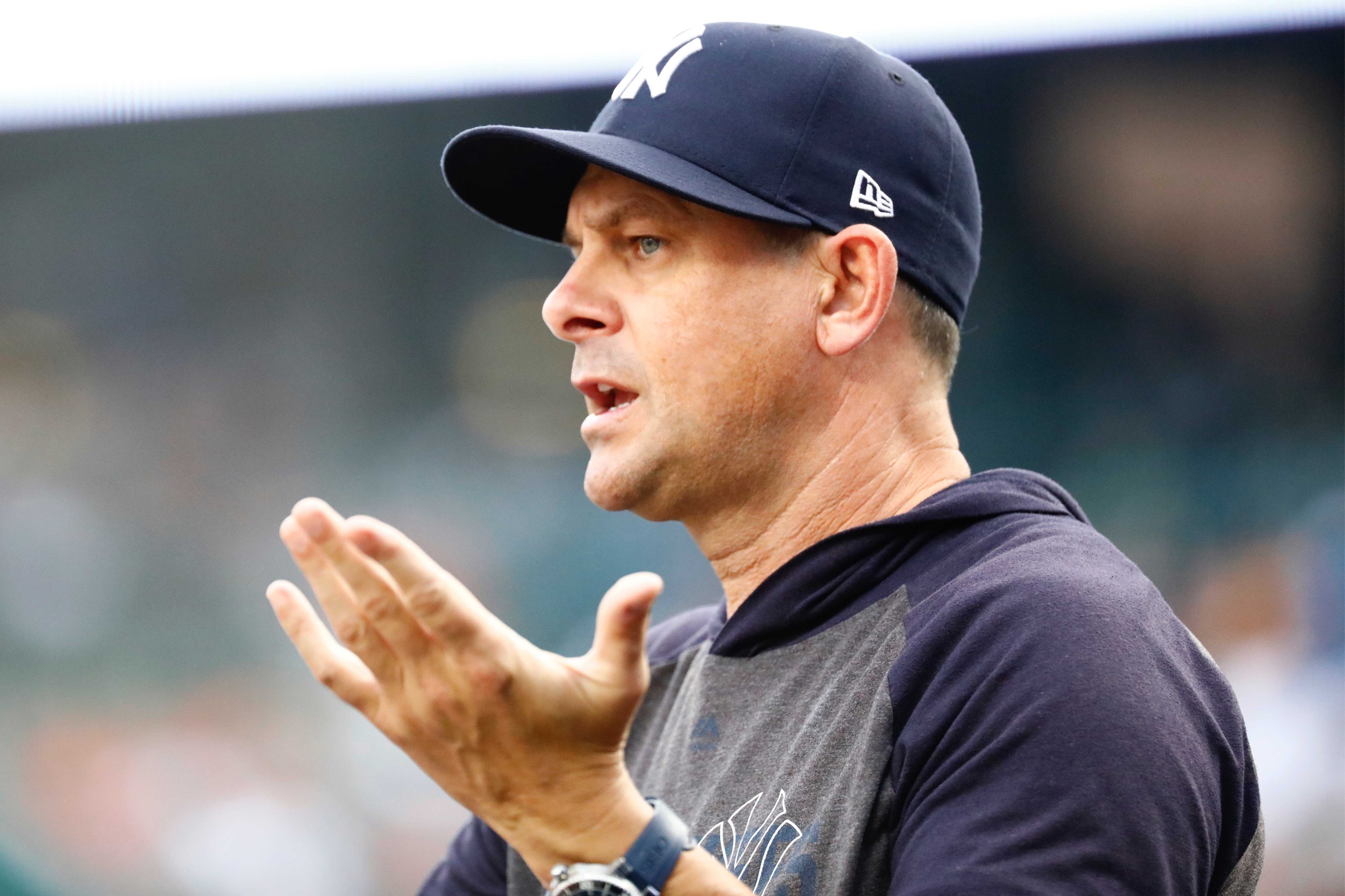 Yankees manager Aaron Boone questions decision against Boston Red Sox -  Sports Illustrated NY Yankees News, Analysis and More