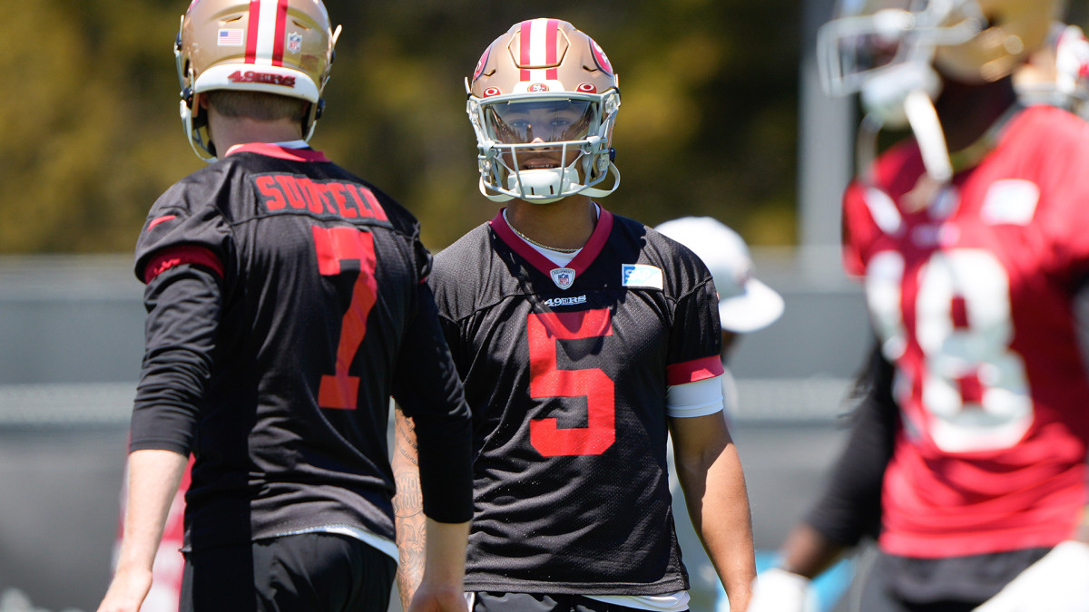 Despite his odd lot, 49ers quarterback Trey Lance maintains optimism