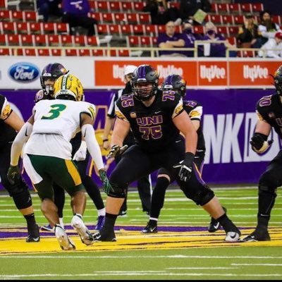 UNI football: Trevor Penning gives NFL scouts another look at his  athleticism - UNI Athletics