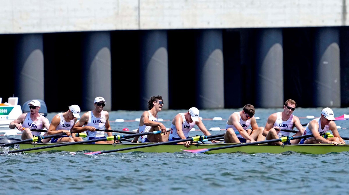 Olympic rowing Team USA misses medal stand for first time ever