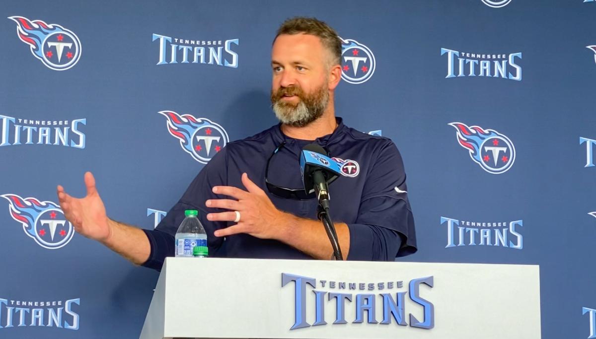 Titans HC Mike Vrabel remains mum on why he promoted Shane Bowen to defense  coordinator