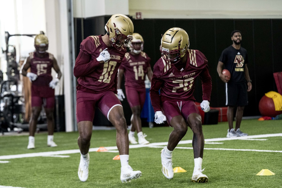 Five Takeaways From Boston College S Saturday Practice Sports Illustrated Boston College Eagles News Analysis And More