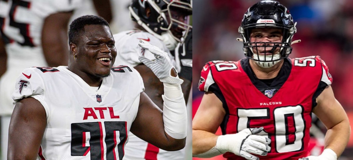 Falcons' John Cominsky looks like a 'different ball player