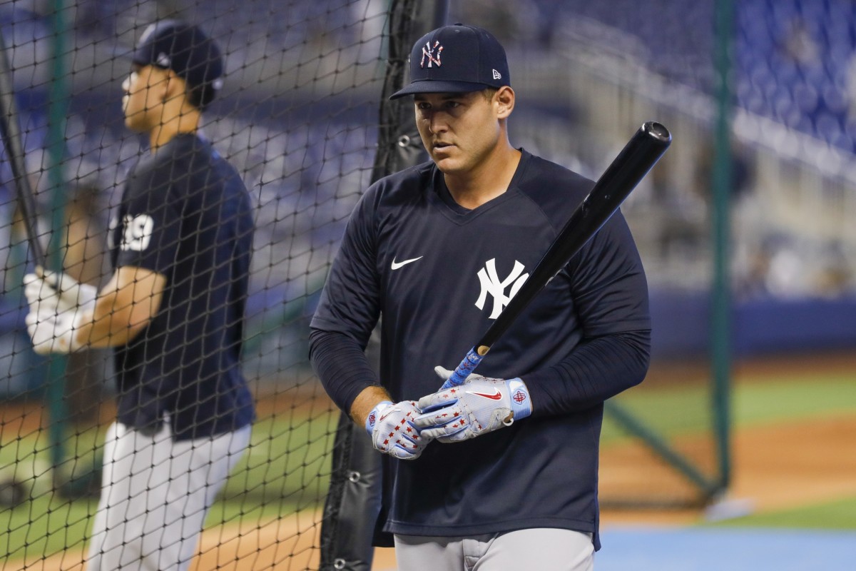 Yankees' Aaron Rizzo out with concussion symptoms that trace to