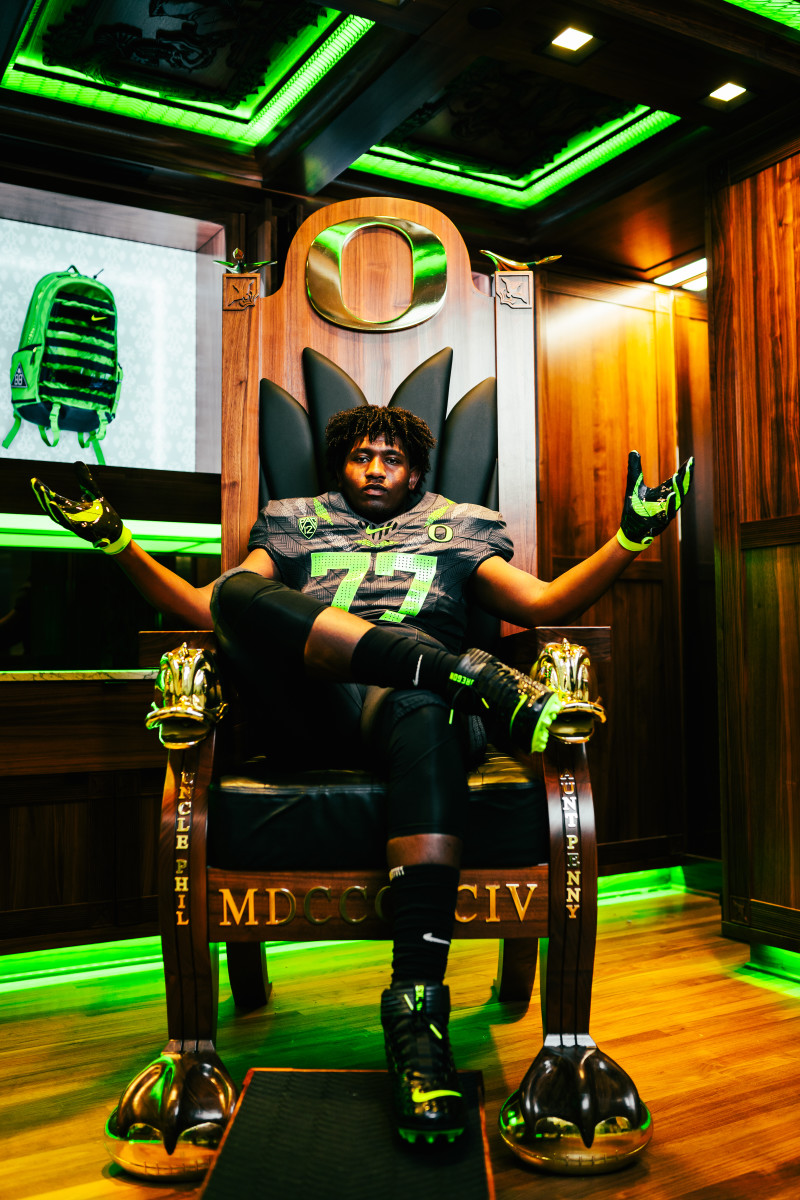 Wooten on his Oregon official visit