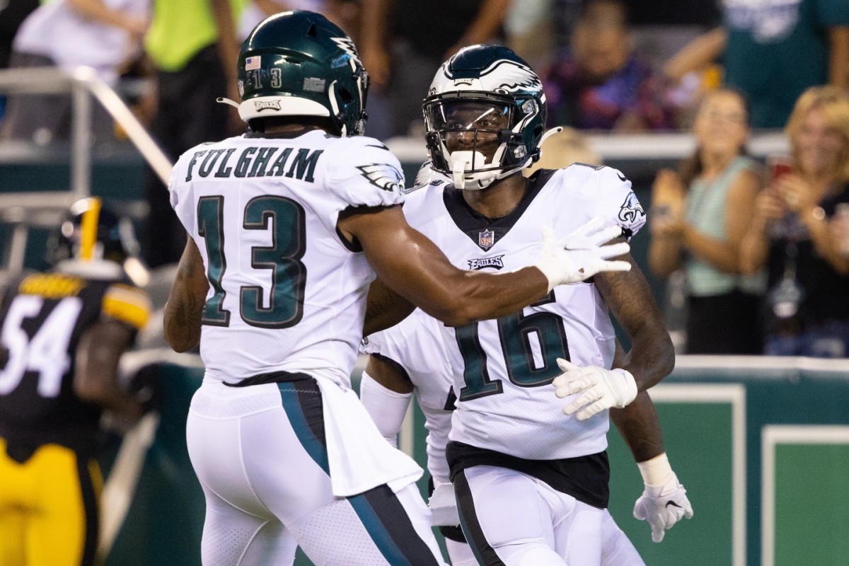 Eagles training camp: Quez Watkins says he's 'the fastest guy in the NFL'