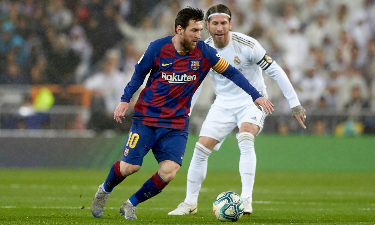 Lionel Messi and Sergio Ramos