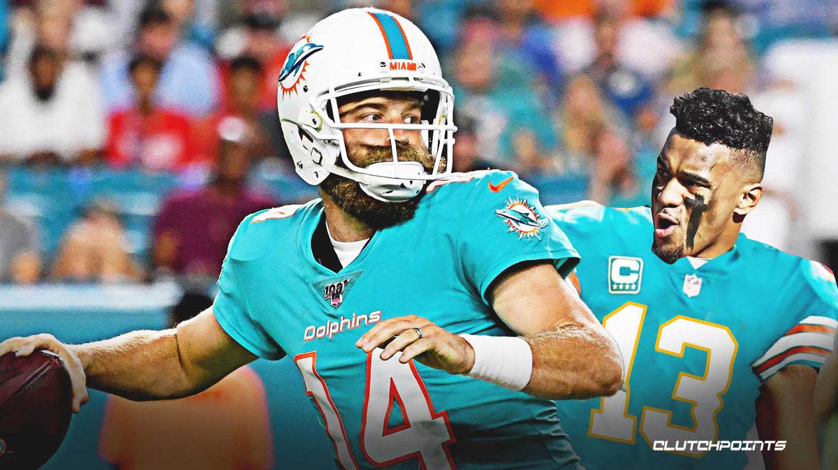 Ryan Fitzpatrick 'floored' by Dolphins benching for Tua Tagovailoa - Sports  Illustrated