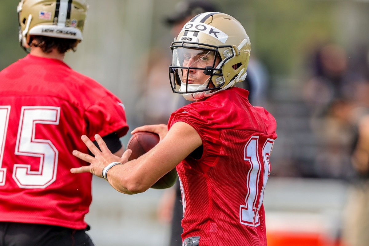 WATCH NOW: Saints rookie QB Ian Book discusses his likes and